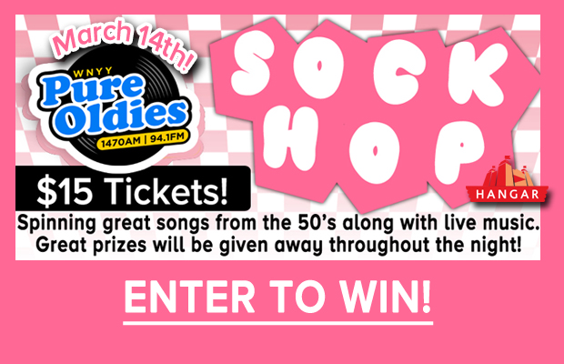 Pure Oldies Sock Hop Sweepstakes!
