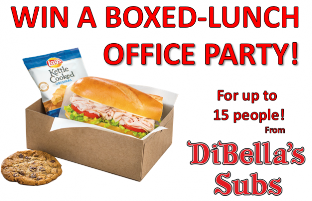 Dibella’s win a Boxed-Lunch Office Party Dibella’s win a Boxed-Lunch Office Party