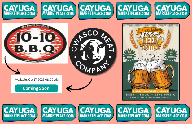 Deals on 10-10 BBQ and Owasco Meat Company – Finger Lakes Online Beer Festival
